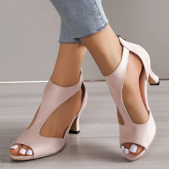 Elegant Orthopedic Summer High-heeled Orthopedic Sandals