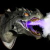 Last Day Promotion- SAVE 70% Dragon Head Wall Mount Prop("Smoke & Fire")